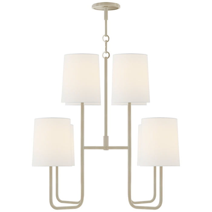 Visual Comfort Signature BBL 5081CW-L Eight Light Chandelier, China White