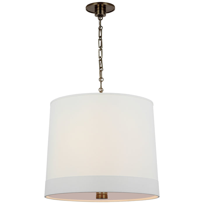 Visual Comfort Signature BBL 5110BZ-L Two Light Hanging Lantern, Bronze