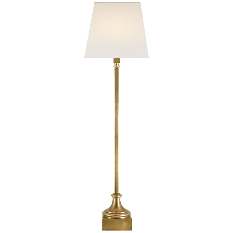 Visual Comfort Signature CHA 8315AB-L One Light Buffet Lamp, Antique-Burnished Brass