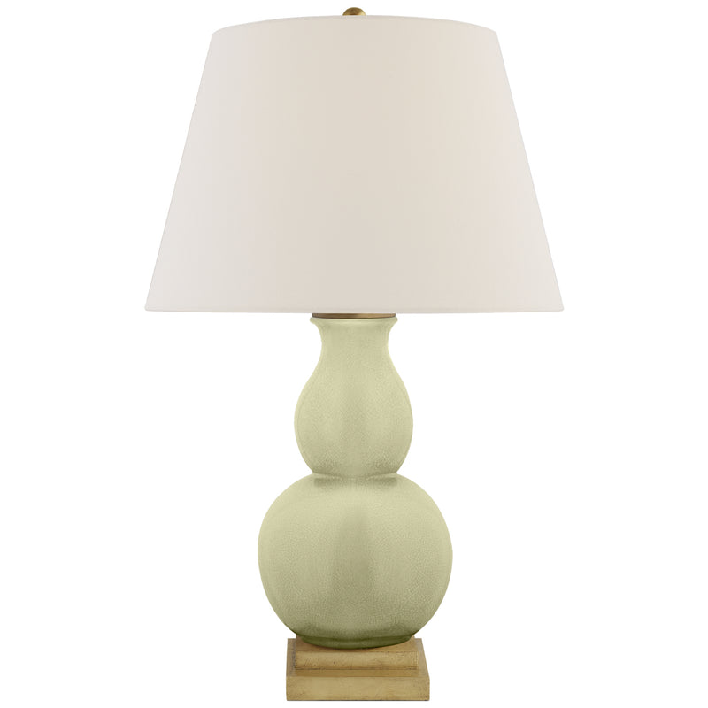 Visual Comfort Signature CHA 8613CC-L One Light Table Lamp, Celadon Crackle