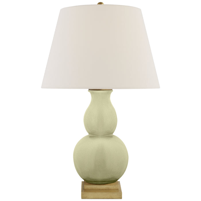 Visual Comfort Signature CHA 8613CC-L One Light Table Lamp, Celadon Crackle