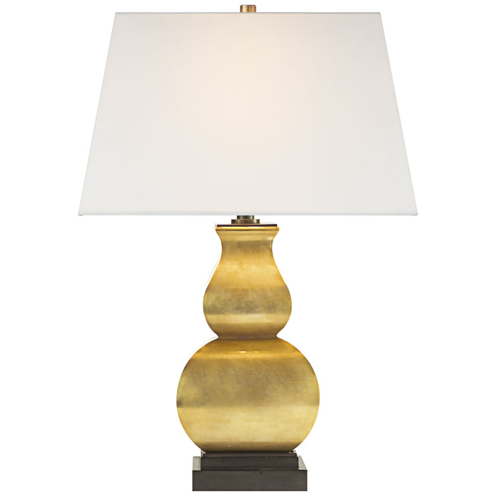 Visual Comfort Signature CHA 8627AB-L One Light Table Lamp, Antique-Burnished Brass
