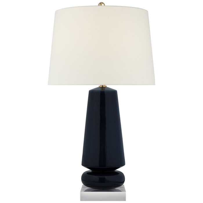 Visual Comfort Signature CHA 8670DM-L One Light Table Lamp, Denim Porcelain
