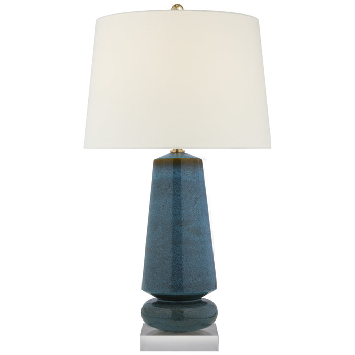 Visual Comfort Signature CHA 8670OSB-L One Light Table Lamp, Oslo Blue