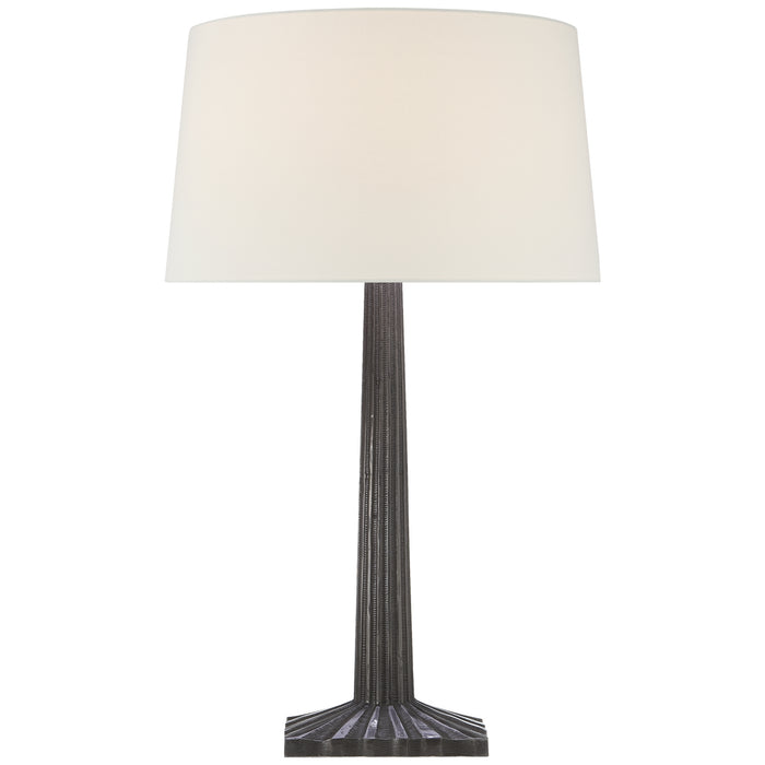 Visual Comfort Signature CHA 8707AI-L One Light Table Lamp, Aged Iron