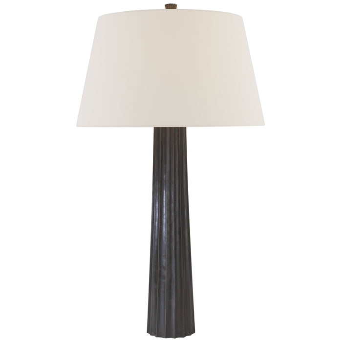 Visual Comfort Signature CHA 8906AI-L One Light Table Lamp, Aged Iron