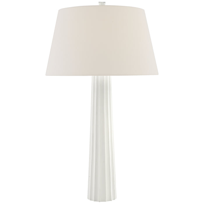 Visual Comfort Signature CHA 8906WHT-L One Light Table Lamp, Plaster White