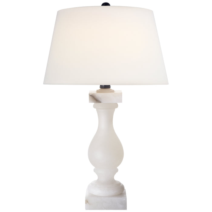 Visual Comfort Signature CHA 8924ALB-L One Light Table Lamp, Alabaster