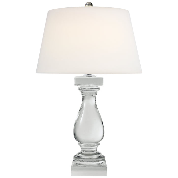 Visual Comfort Signature CHA 8924CG-L One Light Table Lamp, Crystal
