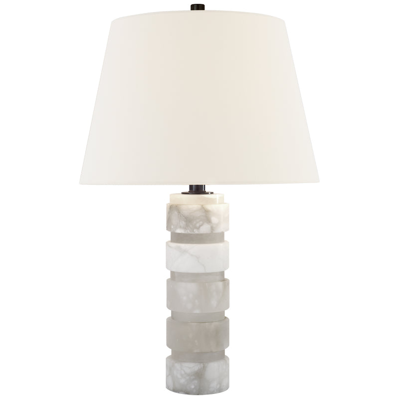Visual Comfort Signature CHA 8945ALB-L One Light Table Lamp, Alabaster