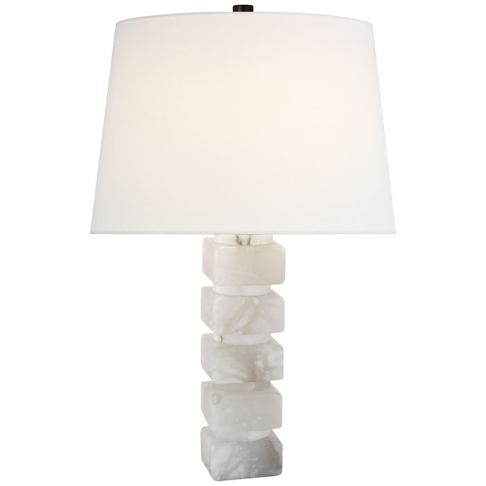 Visual Comfort Signature CHA 8947ALB-L One Light Table Lamp, Alabaster