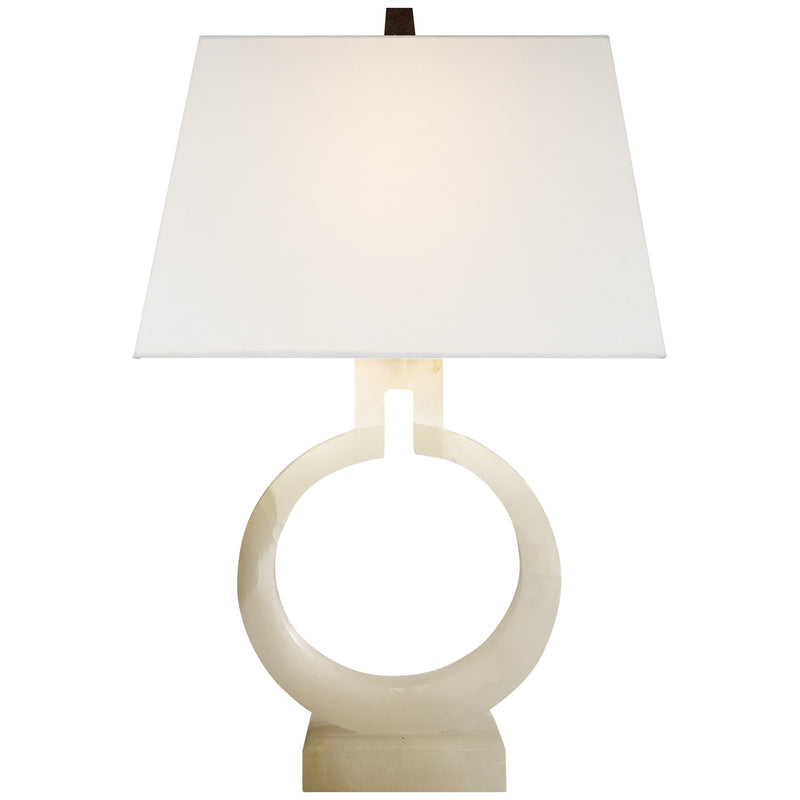 Visual Comfort Signature CHA 8969ALB-L One Light Table Lamp, Alabaster