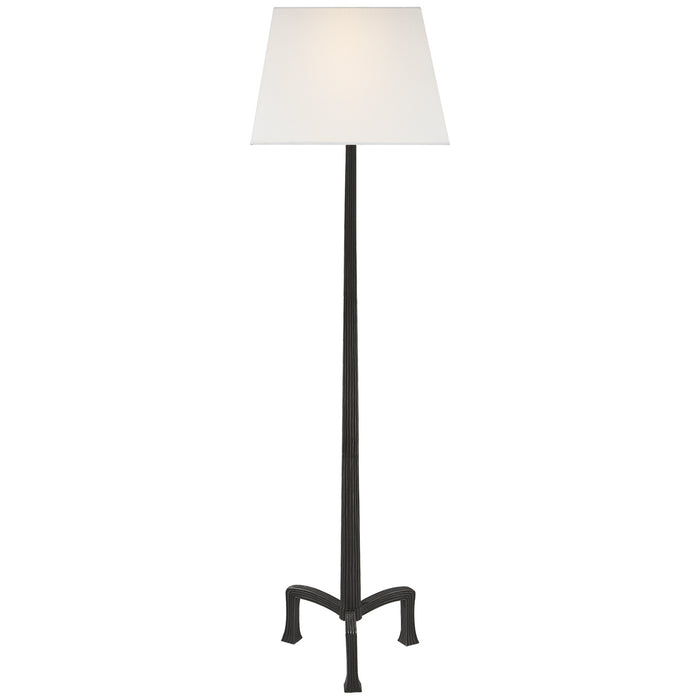 Visual Comfort Signature CHA 9707AI-L One Light Floor Lamp, Aged Iron