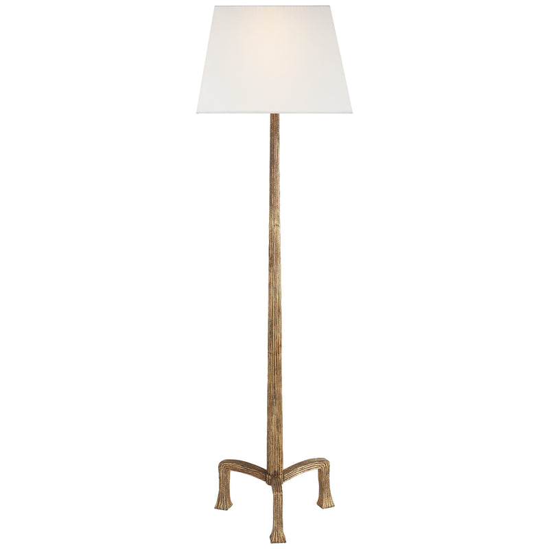 Visual Comfort Signature CHA 9707GI-L One Light Floor Lamp, Gilded Iron