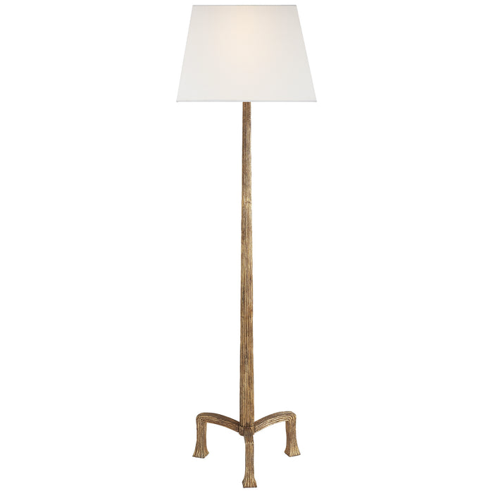 Visual Comfort Signature CHA 9707GI-L One Light Floor Lamp, Gilded Iron