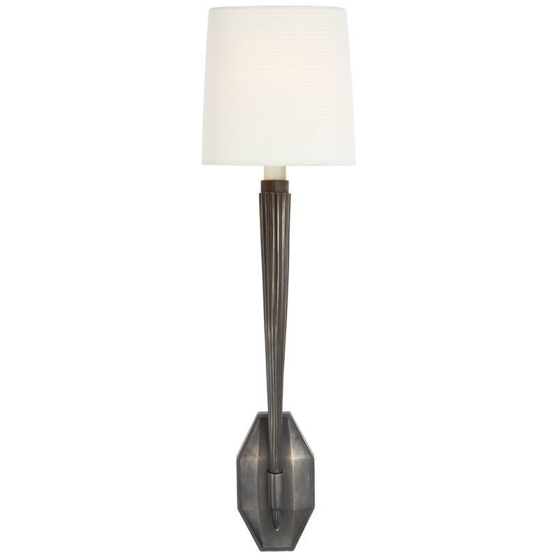 Visual Comfort Signature CHD 2460BZ-L One Light Wall Sconce, Bronze