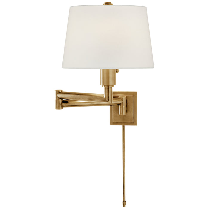 Visual Comfort Signature CHD 5106AB-L2 One Light Wall Sconce, Antique-Burnished Brass