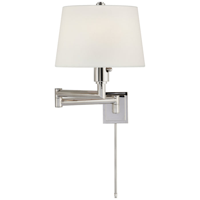 Visual Comfort Signature CHD 5106PN-L2 One Light Wall Sconce, Polished Nickel