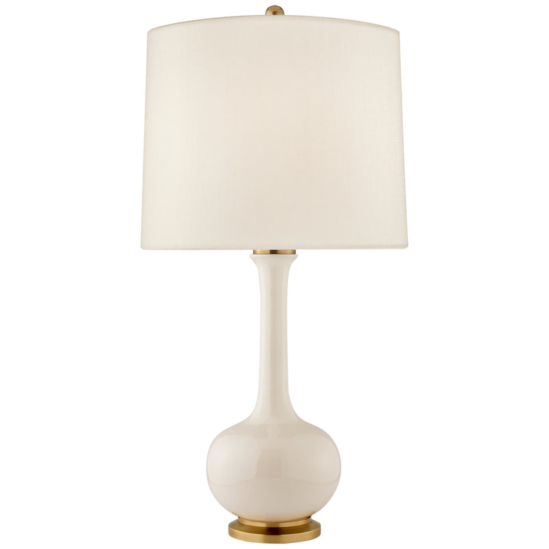 Visual Comfort Signature CS 3611IVO-L One Light Table Lamp, Ivory