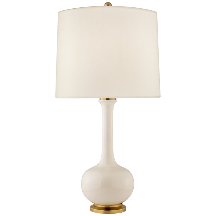 Visual Comfort Signature CS 3611IVO-L One Light Table Lamp, Ivory