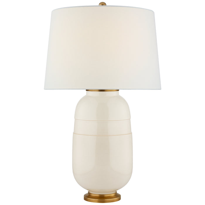 Visual Comfort Signature CS 3622IVO-L One Light Table Lamp, Ivory
