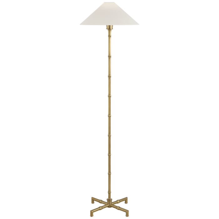 Visual Comfort Signature S 1177HAB-L LED Floor Lamp, Hand-Rubbed Antique Brass