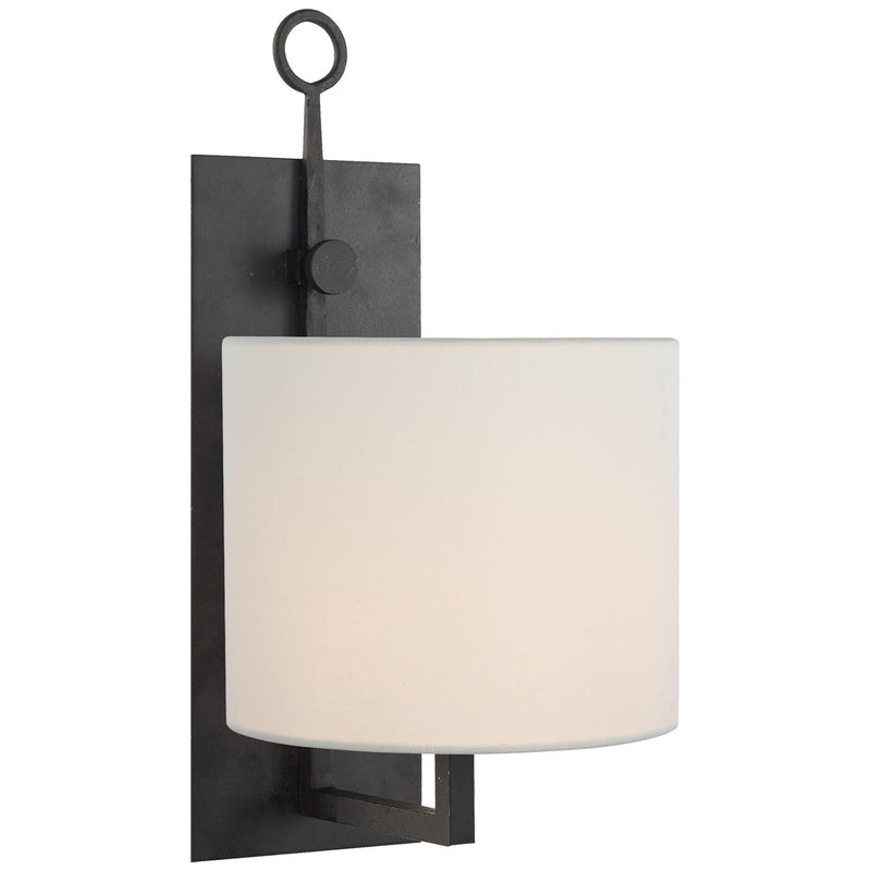 Visual Comfort Signature S 2030BR-L One Light Wall Sconce, Blackened Rust