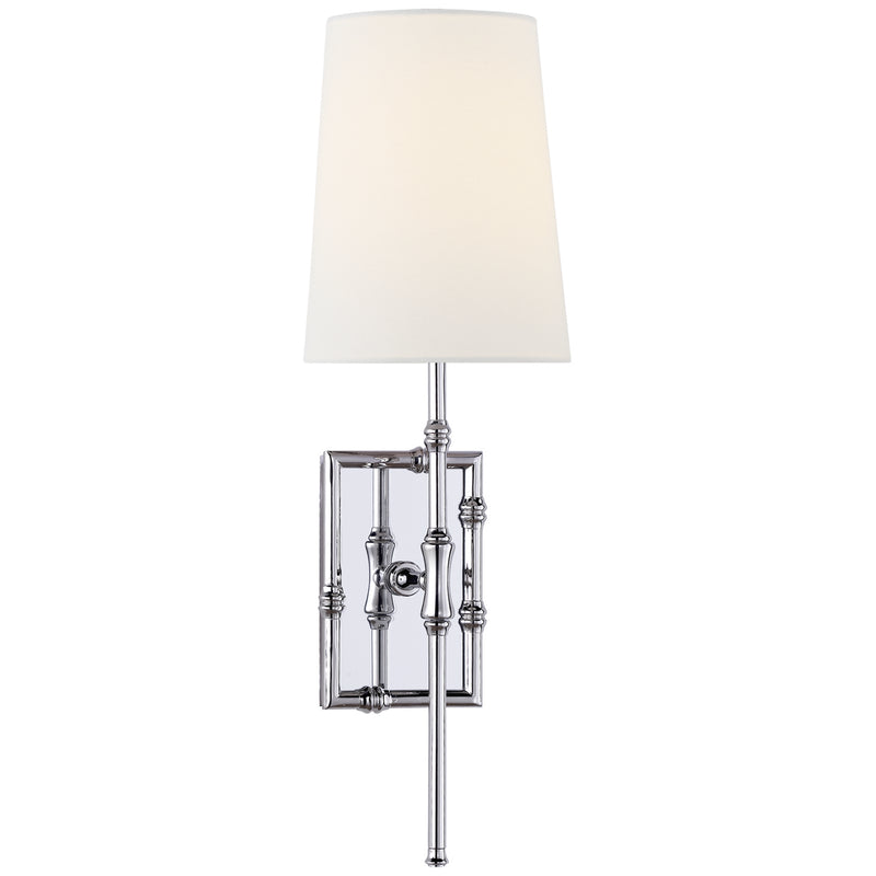 Visual Comfort Signature S 2177PN-L One Light Wall Sconce, Polished Nickel