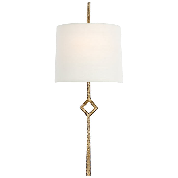 Visual Comfort Signature S 2406GI-L One Light Wall Sconce, Gilded Iron
