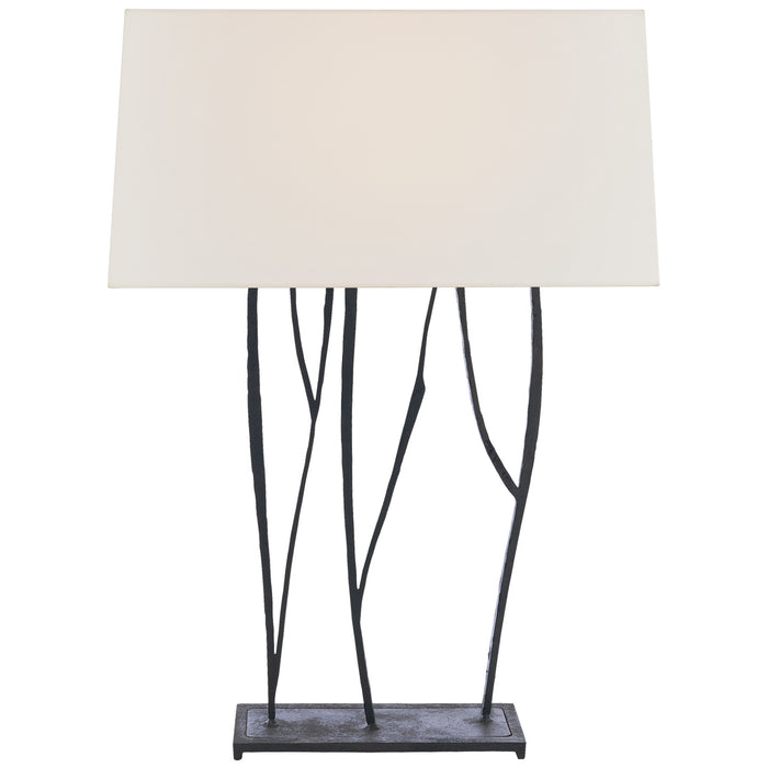 Visual Comfort Signature S 3051BR-L Two Light Console Lamp, Blackened Rust