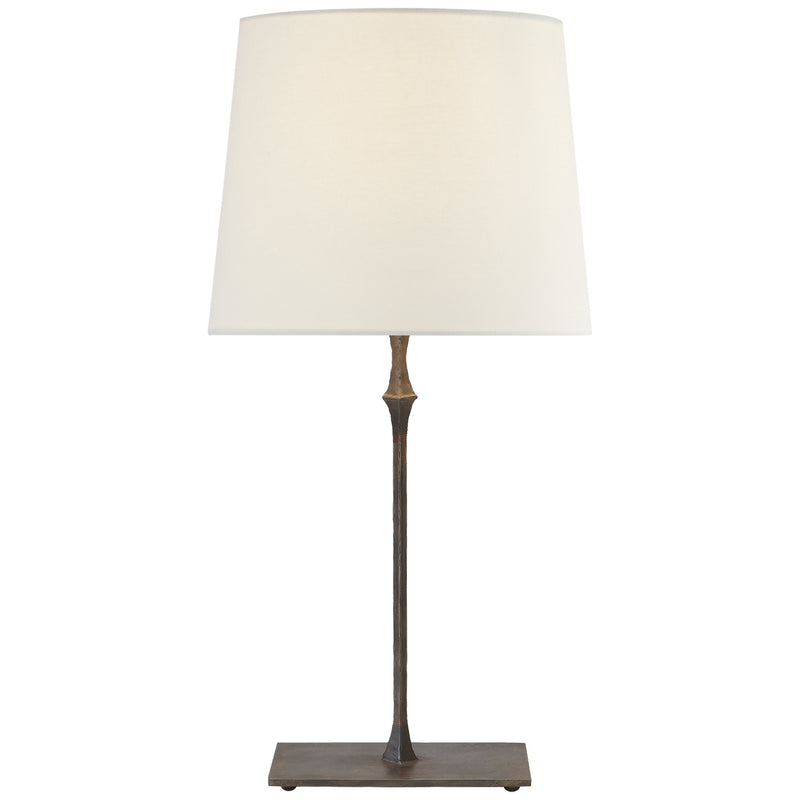 Visual Comfort Signature S 3400AI-L One Light Bedside Lamp, Aged Iron