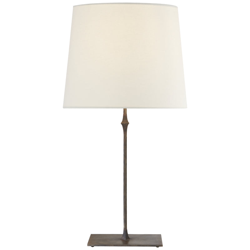 Visual Comfort Signature S 3401AI-L One Light Table Lamp, Aged Iron
