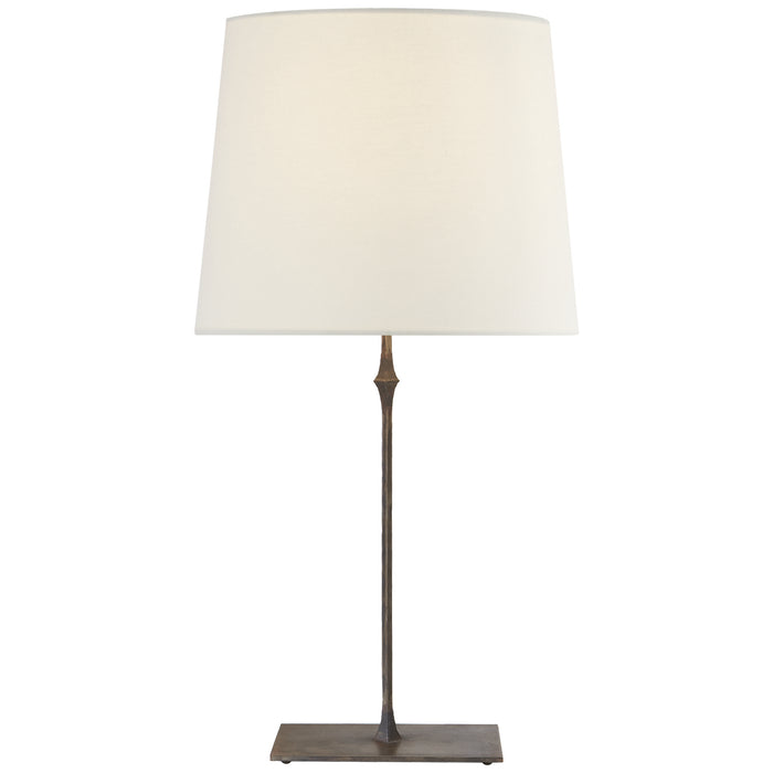 Visual Comfort Signature S 3401AI-L One Light Table Lamp, Aged Iron