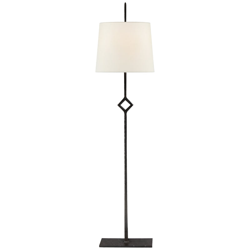 Visual Comfort Signature S 3407AI-L One Light Buffet Lamp, Aged Iron