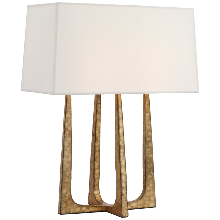 Visual Comfort Signature S 3514GI-L Two Light Bedside Lamp, Gilded Iron