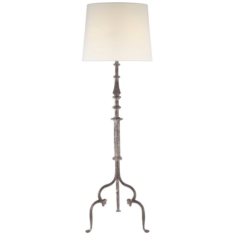 Visual Comfort Signature SK 1505BW-L One Light Floor Lamp, Belgian White