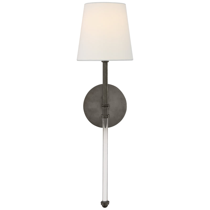 Visual Comfort Signature SK 2016BZ-L One Light Wall Sconce, Bronze