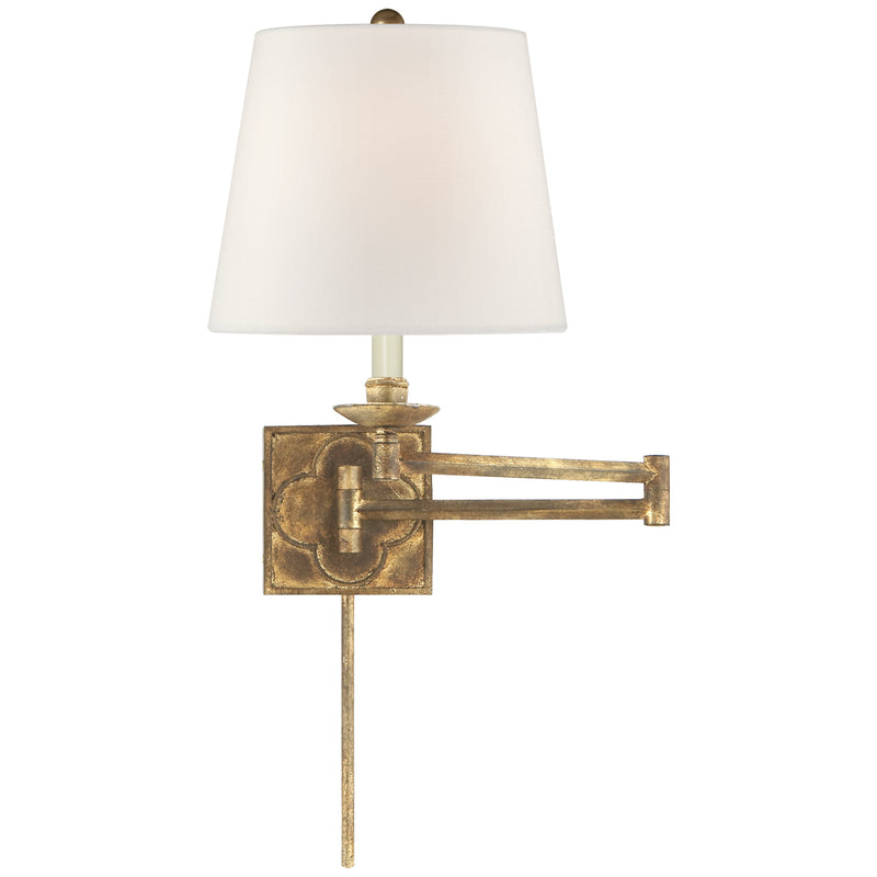 Visual Comfort Signature SK 2109GI-L One Light Wall Sconce, Gilded Iron