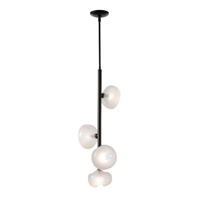 Hubbardton Forge 131610-SKT-MULT-14-FD0710 Four Light Pendant, Oil Rubbed Bronze