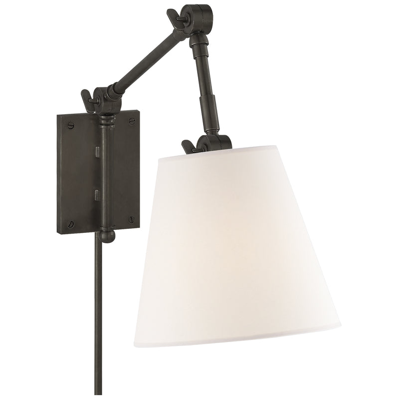 Visual Comfort Signature SK 2115BZ-L One Light Wall Sconce, Bronze
