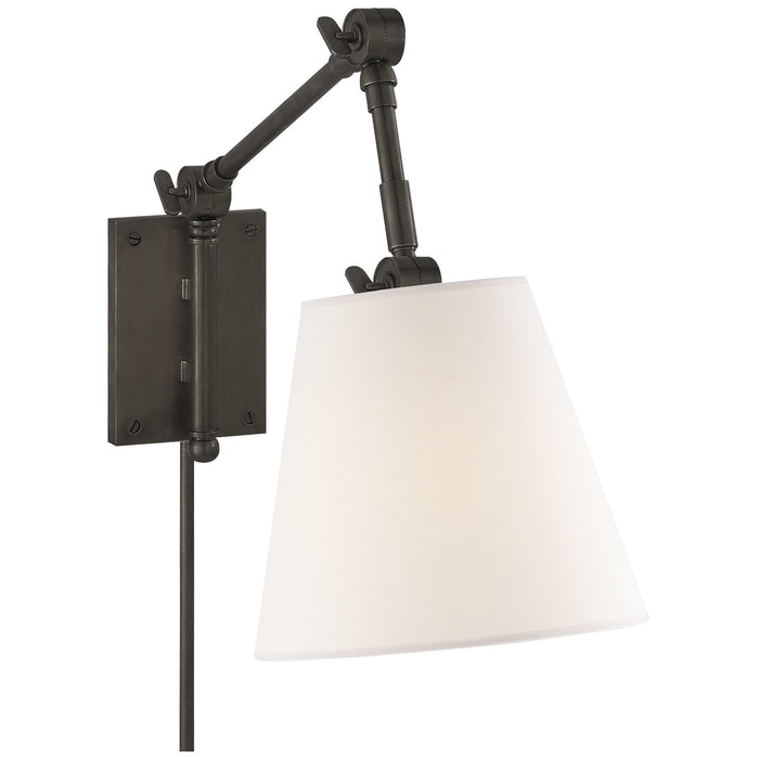 Visual Comfort Signature SK 2115BZ-L One Light Wall Sconce, Bronze