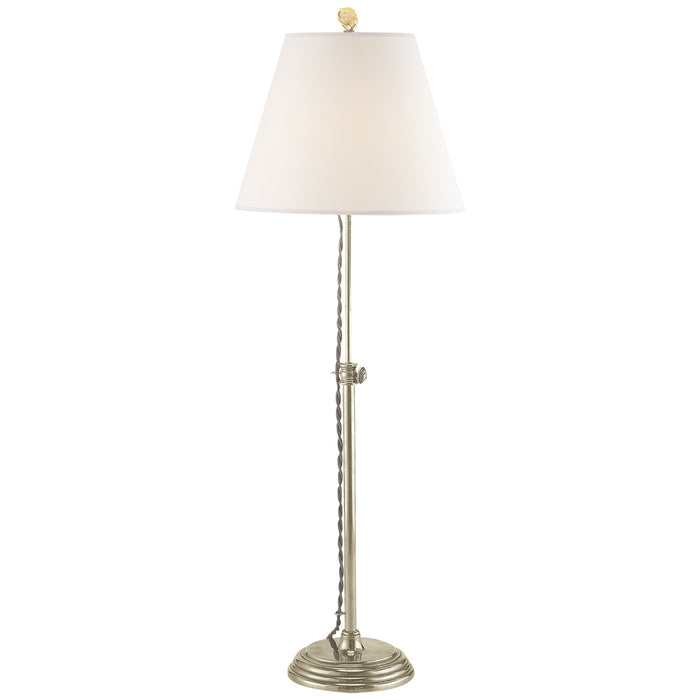 Visual Comfort Signature SK 3005AN-L One Light Accent Lamp, Antique Nickel
