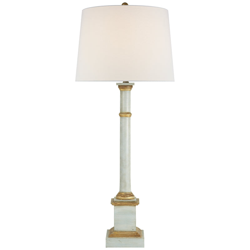 Visual Comfort Signature SK 3008LB-L One Light Table Lamp, Light Blue