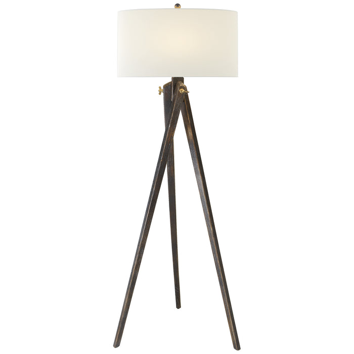 Visual Comfort Signature SL 1700TB-L One Light Floor Lamp, Tudor Brown Stain