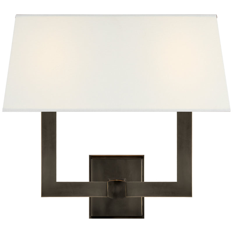 Visual Comfort Signature SL 2820BZ-L2 Two Light Wall Sconce, Bronze