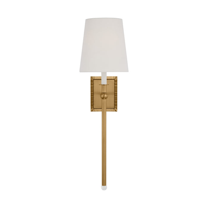 Visual Comfort Studio AW1211BBS One Light Wall Sconce, Burnished Brass