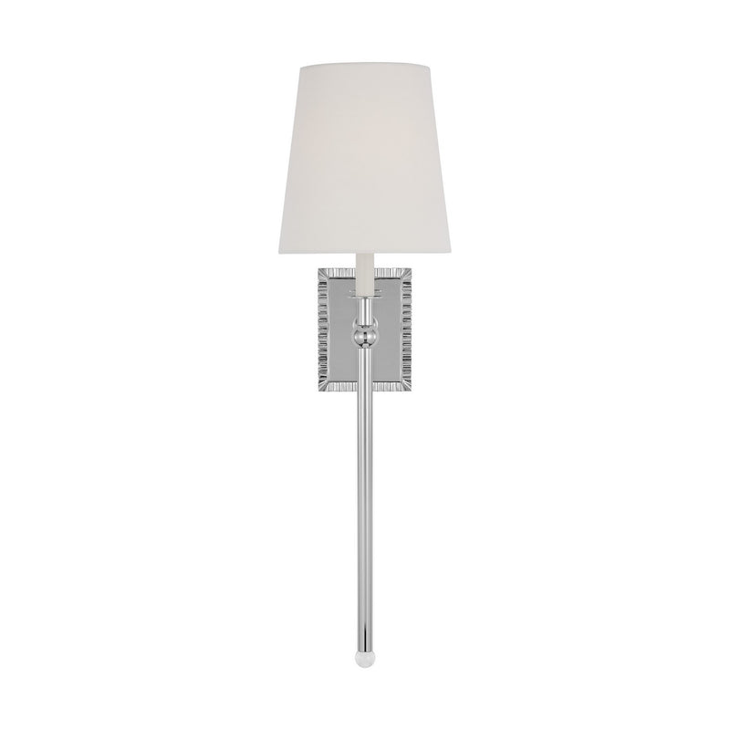 Visual Comfort Studio AW1211PN One Light Wall Sconce, Polished Nickel