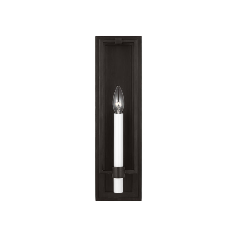 Visual Comfort Studio CW1241AI One Light Wall Sconce, Aged Iron