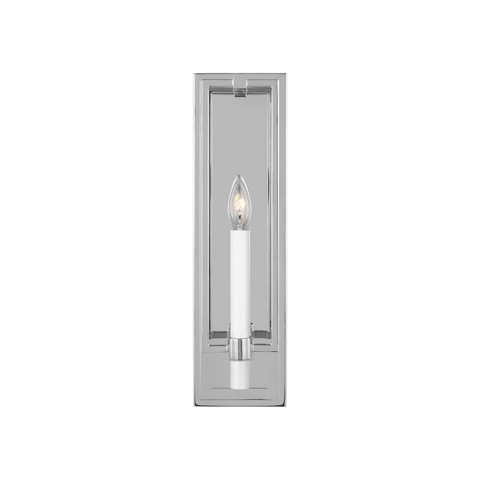 Visual Comfort Studio CW1241PN One Light Wall Sconce, Polished Nickel
