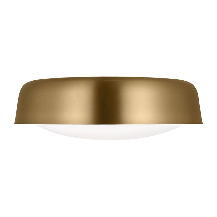 Visual Comfort Studio KSF1102BBS Two Light Flush Mount, Burnished Brass